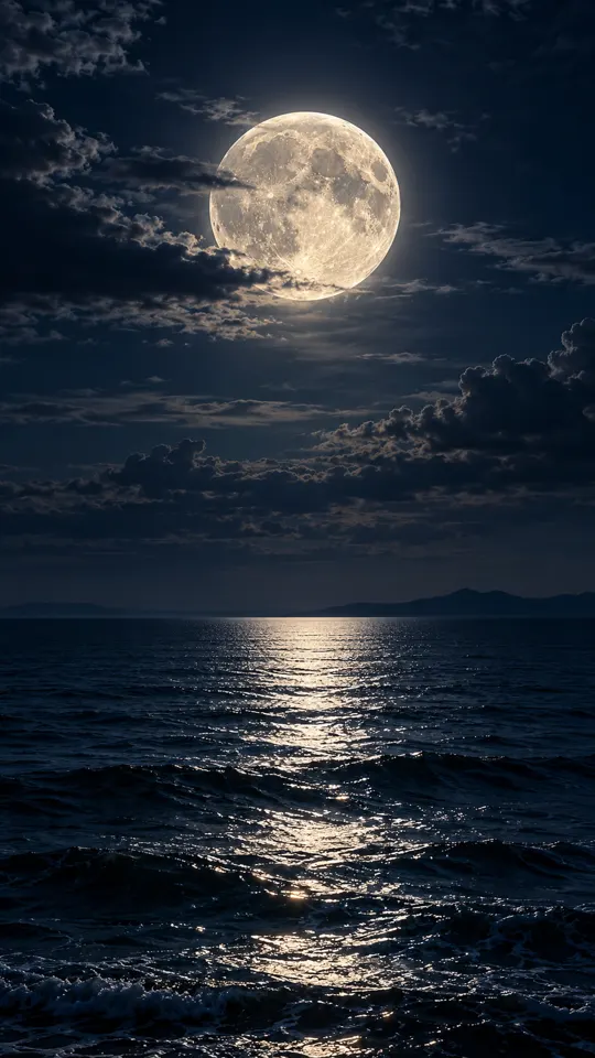 Moonlit wallpaper